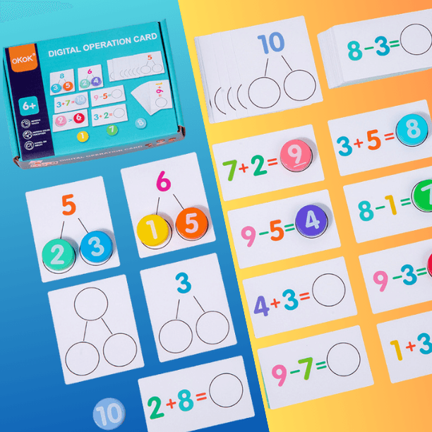 Liczydełka – Zestaw Małego Matematyka (46 zadań matematycznych)