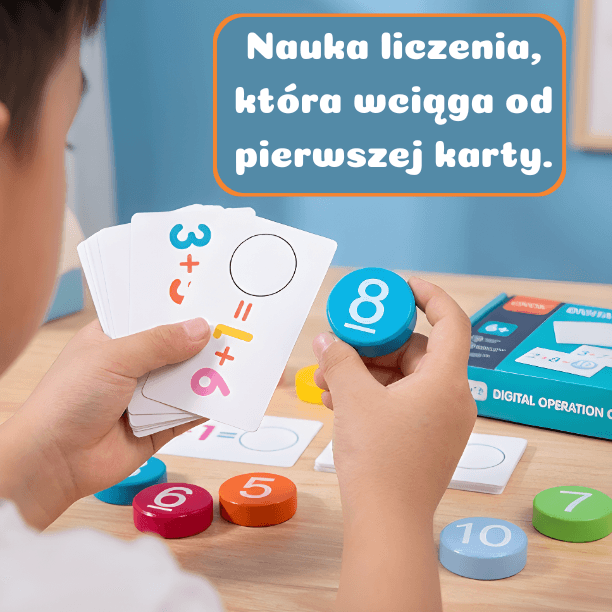 Liczydełka – Zestaw Małego Matematyka (46 zadań matematycznych)
